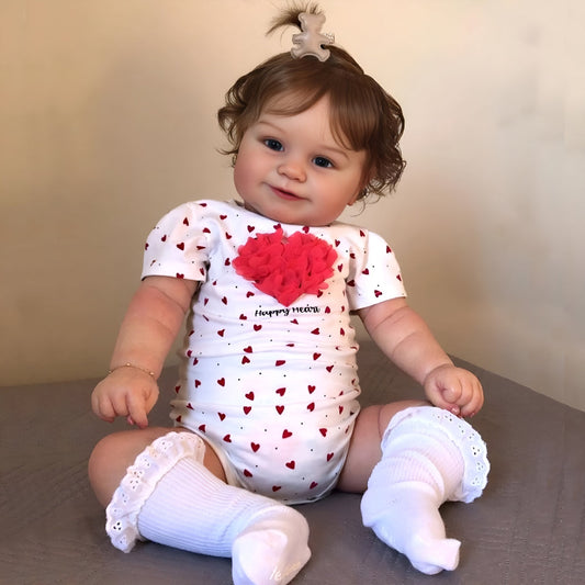Muñeca Reborn •  Flora • BrinqueTudo