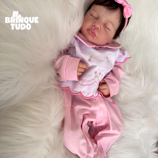 Bebé Reborn Luisa • Kit Base • BrinqueTudo