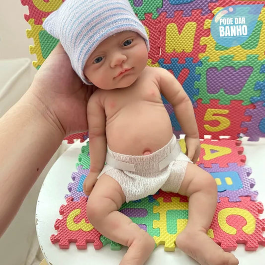 Boneco Reborn Romeu Silicone Sólido